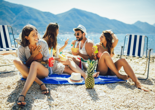 Kurzurlaub am Strand
